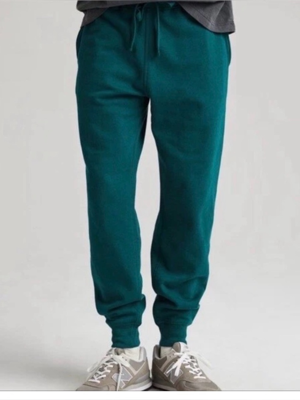 NWT RICHER POORER Mens XL Cotton Stretch Terry Jogger Sweatpants Garden Green